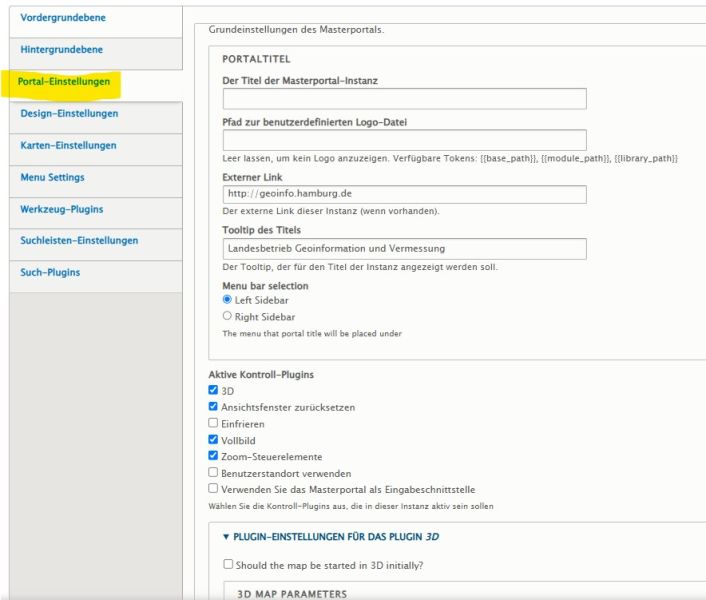 Datei:Portal-Einstellungen in der Masterportal Instanzkonfiguration.jpg